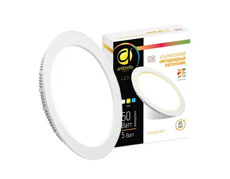 Встраиваемый точечный светильник Ambrella Led Present Plastic 300053