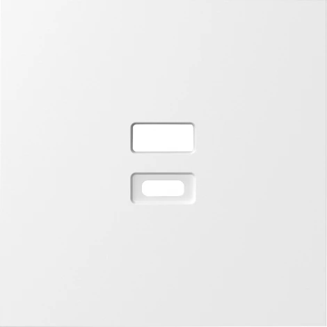 Накладка для розеток USB, матовый белый Donel S08 DS28633