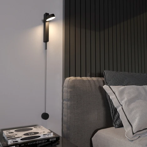 Умное бра Elektrostandard Orco 40112/LED черный (220V, диммер)