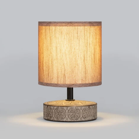 Настольная лампа Rivoli Eleanor 7070-502 (220V, выключатель, круглые)