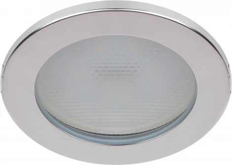 Встраиваемый точечный светильник ЭРА KL95 CH (220V, круглые, IP44)