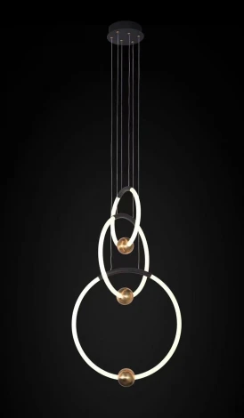 Подвесной светильник Alfa Light F4324-10 (LED, 220V, на проводе, кольцо)