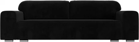Диван прямой Лига-029 (Черный/Велюр) Лига Диванов арт.121016