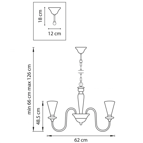 Подвесная люстра Lightstar Torcia 780060