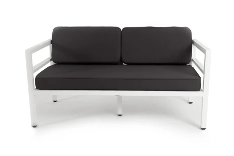 Диван двухместный, алюминиевый каркас 4SIS Эстелья EST-S2-001 white