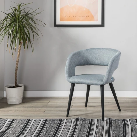 Кресло R-Home Hugs св.сер/черный