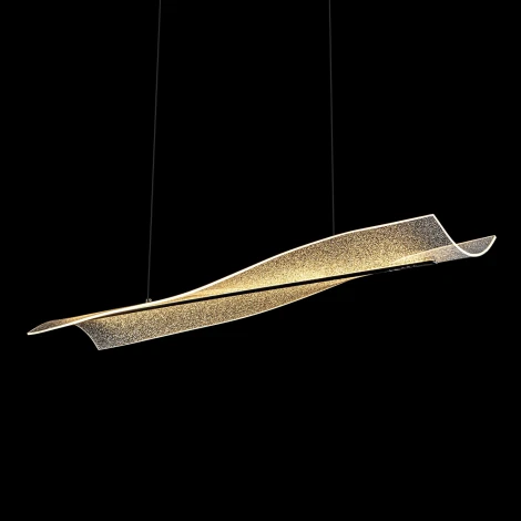 Подвесной светильник светодиодный с пультом с регулировкой цветовой температуры и яркости Modelux MODESTYLE MS.8005.1200 BK