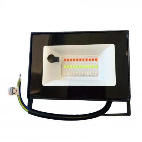 Прожектор уличный Uniel ULF-F60-20W/RGB IP65 200-240В BLACK (LED, 220V)