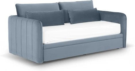 Кушетка Vicari ОГОГО (арт.815015), (Ткань/Голубой)