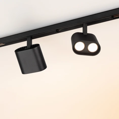 Трековый светильник магнитный светодиодный MAG-ORIENT-BLUM-12W Warm3000 (BK, 40 deg, 48V) (Arlight, IP20 Металл) 037037