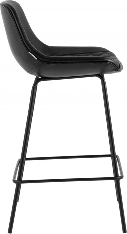 Стул полубарный Stool Group Деймон экокожа черный УТ000036647