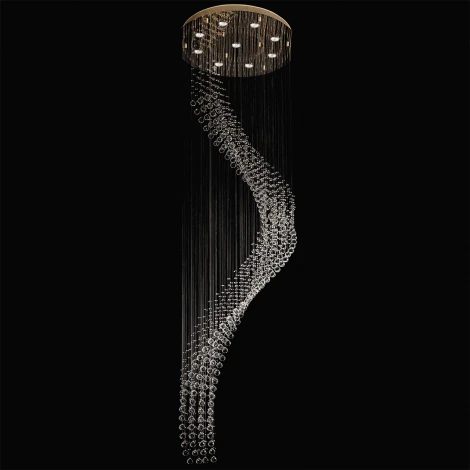 Подвесной светильник Chiaro Каскад 384010609