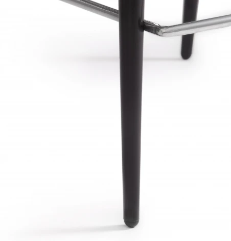 Барный стул Tetchair ALVOR (Ткань,Металл/Бежевый,Черный) 15468