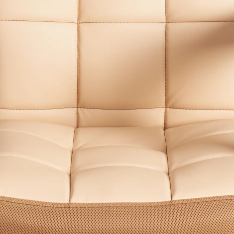 Компьютерное кресло игровое Tetchair TRENDY (Исскуственая кожа,Ткань/Бежевый)