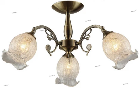 Потолочная люстра IDLamp Ernest 288/3PF-Oldbronze