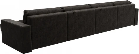 Диван П-образный с декором Лига-049 НПБ Лонг Лига Диванов (Велюр) арт.128567