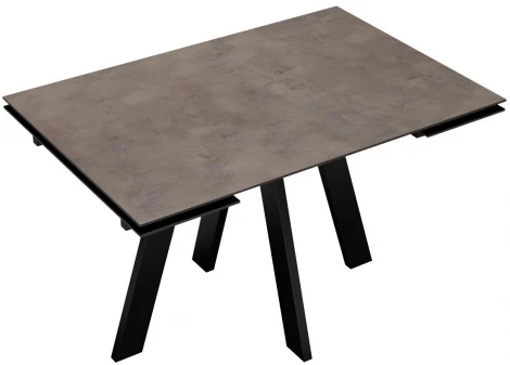 Стол DikLine DM120 Хромикс бронза,опоры черные