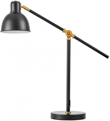 Настольная лампа Lumina Deco Zula LDT 7736-1 BK+MD (220V)