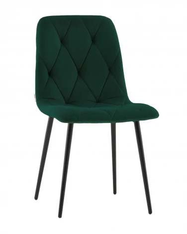Стул Одди Diamond велюр зеленый Stool Group арт.УТ000041440