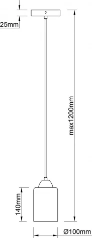 Подвесной светильник Escada Storm 10179/1S 1x60Вт E27, металл/стекло, черный (220V, на проводе, круглые)