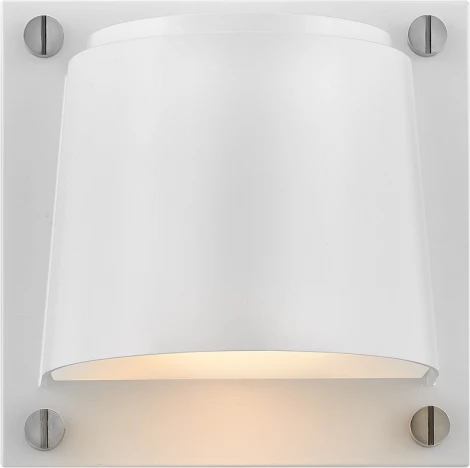 Настенный уличный светильник Hinkley HK-SCOUT-WHT (220V, IP44)