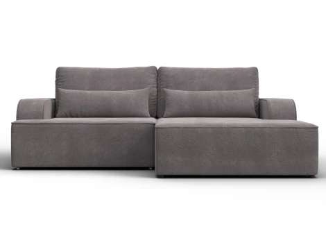 Диван угловой Лига-120 угол правый (ДСП,Брус,Фанера,ЛДС,Велюр/Бежевый) Лига Диванов 137288