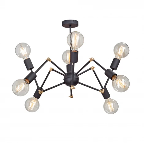 Потолочная люстра на штанге Vitaluce V4897-1/8PL (220V)