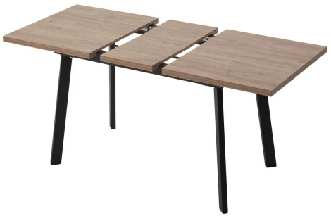 Стол КАНЗАС 120 ДУБ КУНЕО / Черный каркас M-City 64603