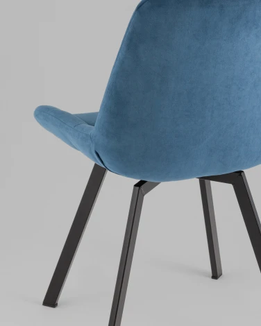 Стул Флекс Original вращающийся велюр синий Stool Group УТ000042620