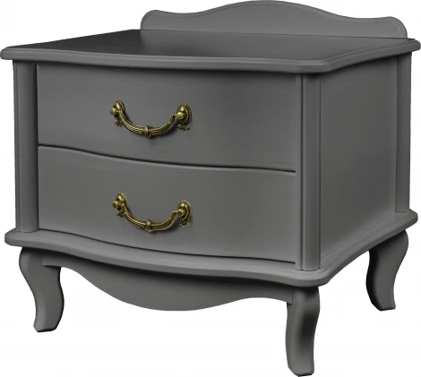 Тумбочка Джульетта 2 ящ. серый ясень Л Mebelik арт.008986
