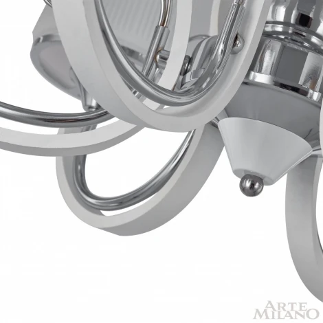 Подвесная люстра Arte Milano Florentia-9247 309247/5 Wh/Ni (220V, на цепи)