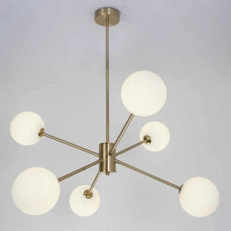 Потолочная люстра на штанге Zortes Ragy ZRS.1893.06 (220V, шарики, IP21)