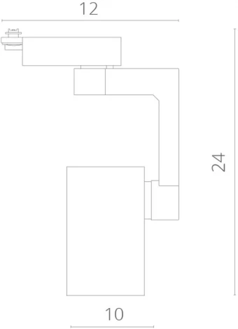 Трековый светильник Arte Lamp Traccia A2331PL-1WH