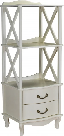 Этажерка Джульетта 2 уровня, дуб шампань Л от фабрики Mebelik