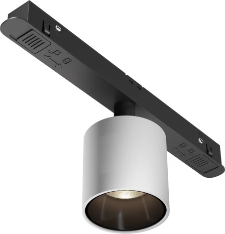 Трековый светильник магнитный 48V Maytoni Alfa S TR132-2-7W4K-W (LED, круглые)