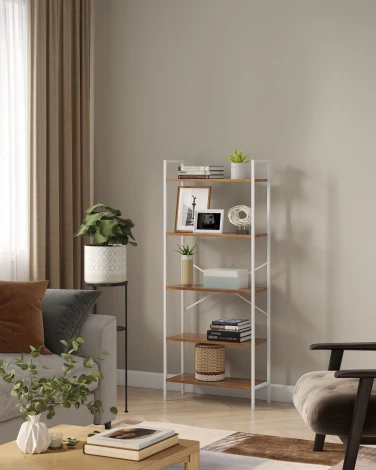 Стеллаж Стилвуд 25 широкий, 5 полок Leset 4687207095457