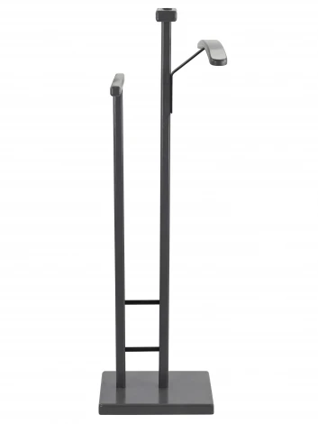 Вешалка костюмная ГАЛАНТ 340 черный/ серый графит от фабрики Mebelik