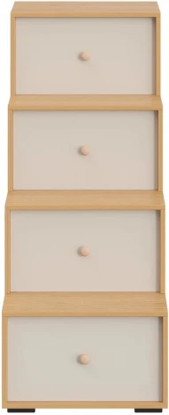 Лестница-комод Play ОГОГО (арт.851762), (ЛДСП/Бежевый,Дуб Корбридж)