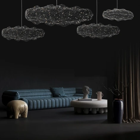 Подвесной светильник Loft It Cloud 10247/550 White (LED, 220V, на тросе, ветки)