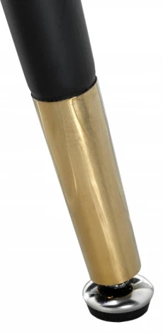 Стол кухонный Woodville Миано black / gold