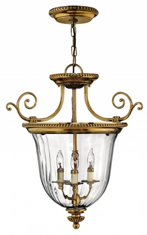 Подвесная люстра Cambridge (Hk) HK-CAMBRIDGE-P-S Hinkley (220V, на цепи, свеча)