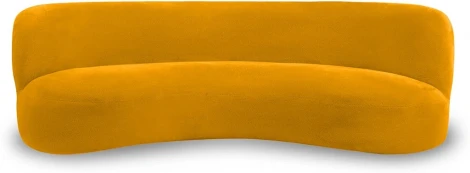 Диван Patti 2400 ОГОГО Обстановочка! (Мех/Оранжевый) арт.923062