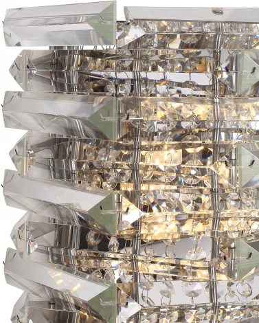 Настенный светильник ST Luce Strozzi SL6137.101.02 никель/прозрачный E14 2*40W (220V)