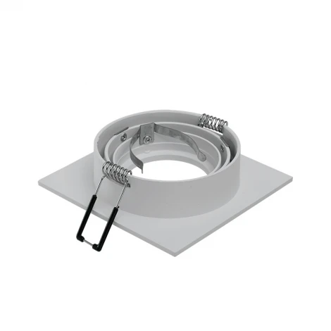 Встраиваемый светильник под лампу GU5.3 белый Wolta Alto WDL-GU5.3/01W-S