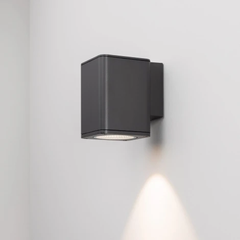 Светильник уличный настенный LGD-EVO-WALL-S100x100-12W Warm3000 (GR, 44 deg, 230V) (Arlight, IP54 Металл) 046193 (LED)