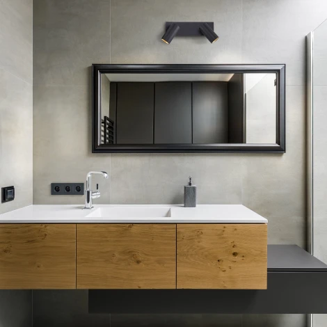 Спот Eurosvet Fleur 20066/2 LED черный/золото