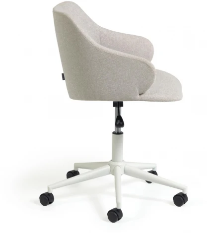 Обеденный стул La Forma (ex Julia Grup) Einara (Серый/ Сталь,Пена,Полипропилен,Металл,Пластик)