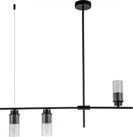 Потолочная люстра на штанге Escada Reverse 2100/3P E14*40W Black (220V)