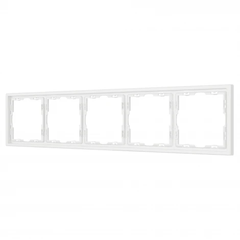 Рамка пластиковая FRM-NOBE-SFPL-5-WH (Arlight) 054227