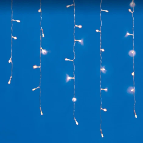 Гирлянда бахрома светодиодная 6м Uniel ULD ULD-B6007-300/DTA WARM WHITE IP44